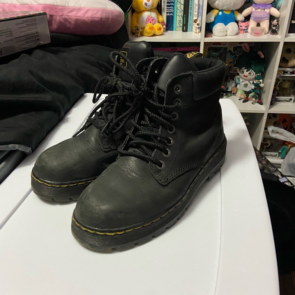 Dr. Martens Industrial Steel Toe Boots